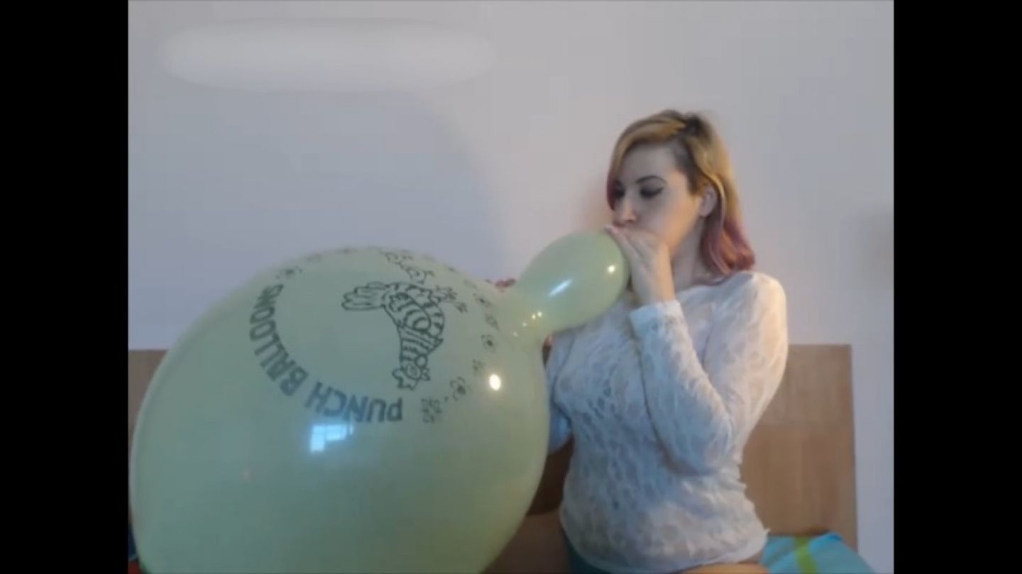 Punch Balloon Blow and Pop