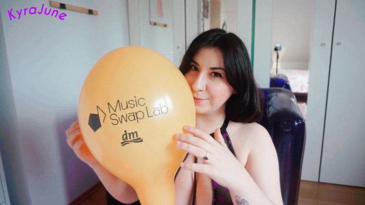 Non Pop Tease with DM Balloons