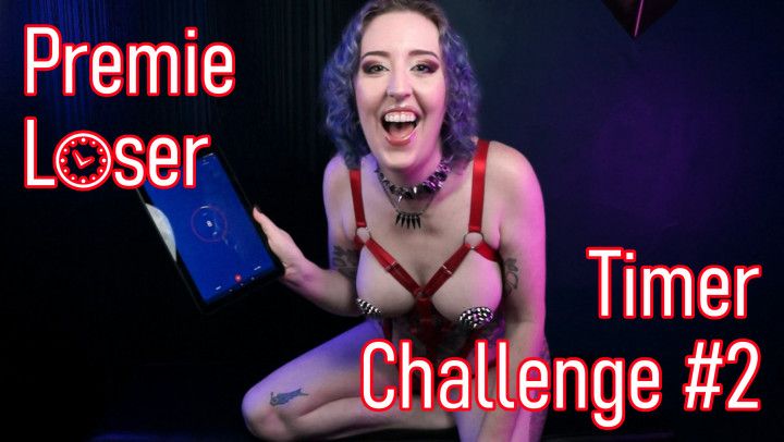 Premie Loser Timer Challenge #2 - Premature Ejaculation JOI