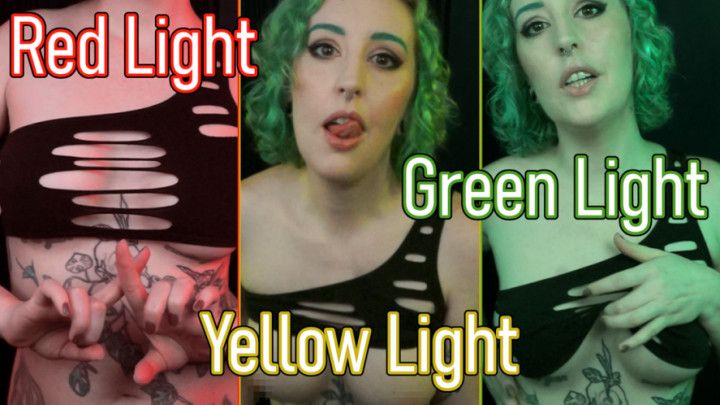 Red Light Yellow Light Green Light - Edging JOI Game