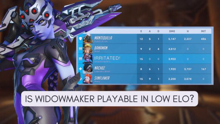 Is Widowmaker Playable in Low Elo? New Map: Throne of Anubis