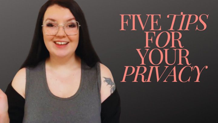 5 Tips for Protecting Your Privacy in the Adult Industry