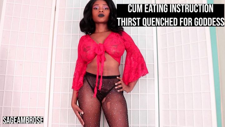 Thirst Quenched For Goddess CEI