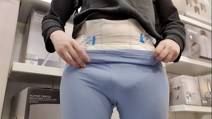 Ultima leggings diaper flashing