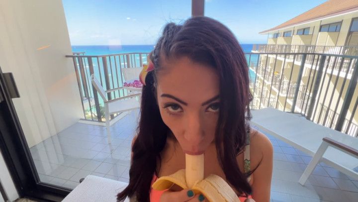 Hawaiian Blowjob with a View