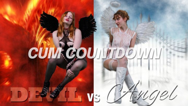 Devil vs Angel - JOI Cum Countdown