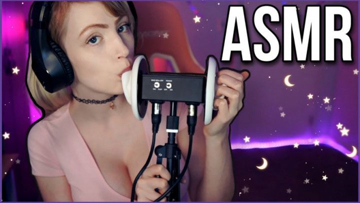 ASMR Ear Licking Tingles + Mouth Sounds