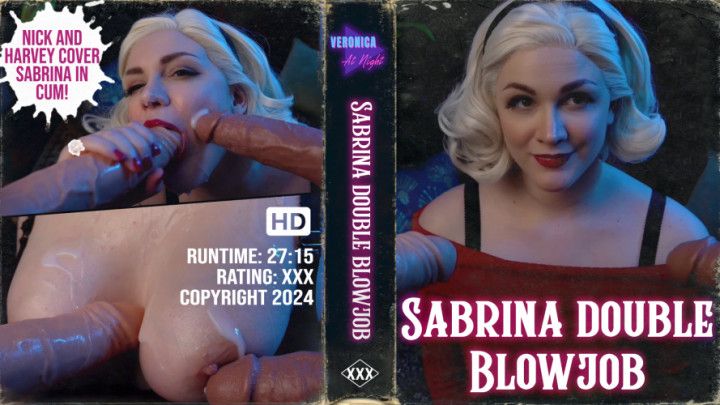 Sabrina Double Blowjob Bukakke Facial