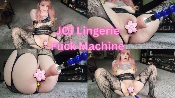 JOI Lingerie Fuck Machine