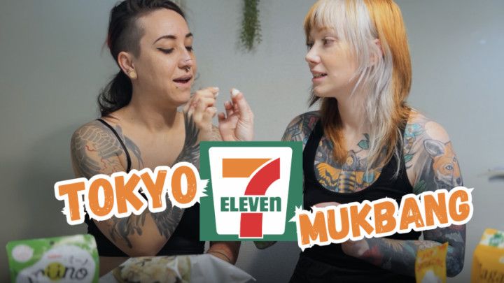 Tokyo 7-11 Mukbang