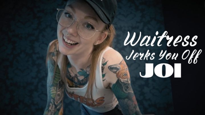 Teen Waitress Jerks You Off JOI