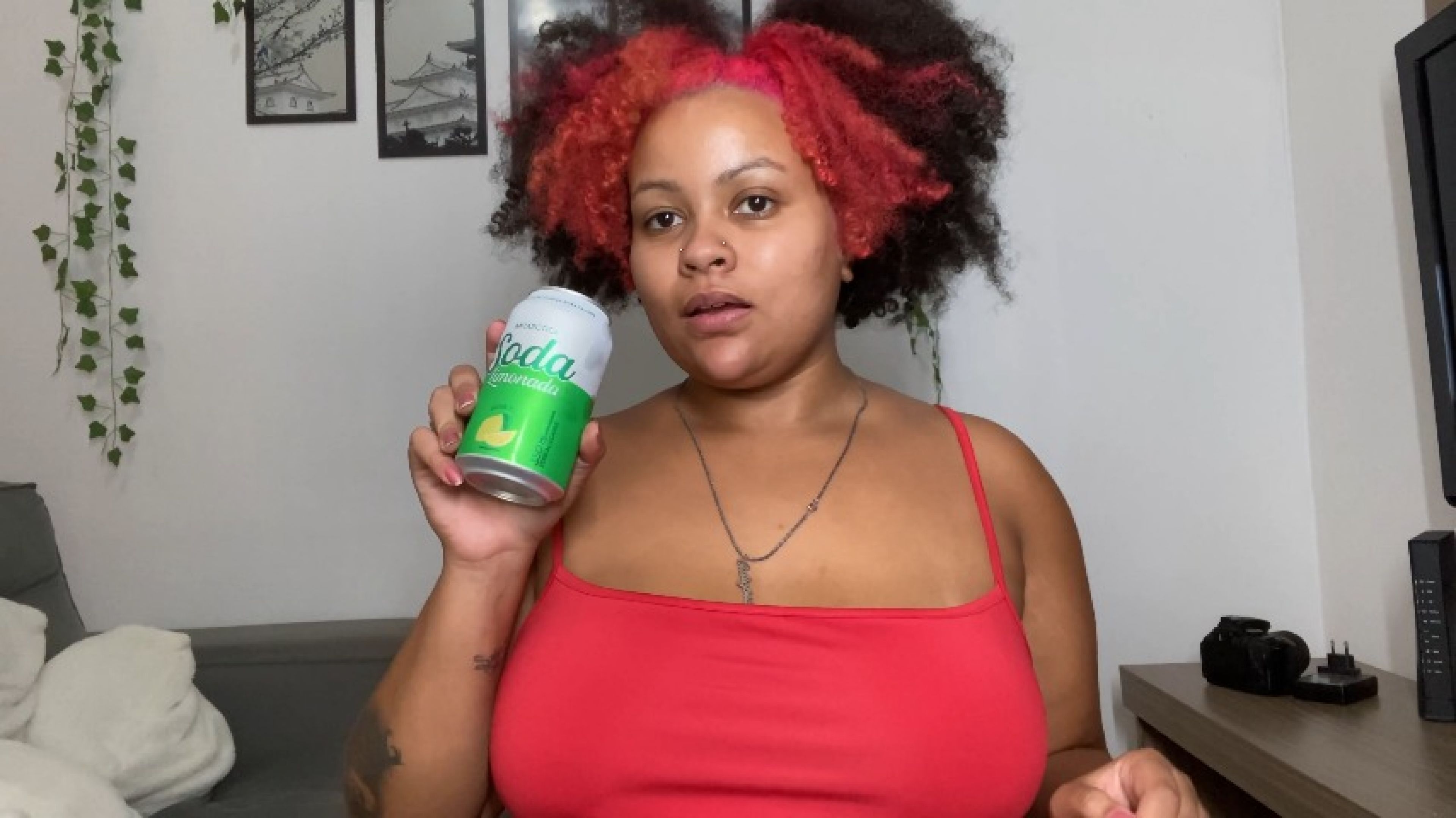 BBW Soda Burp and Fart on Tight Jeans