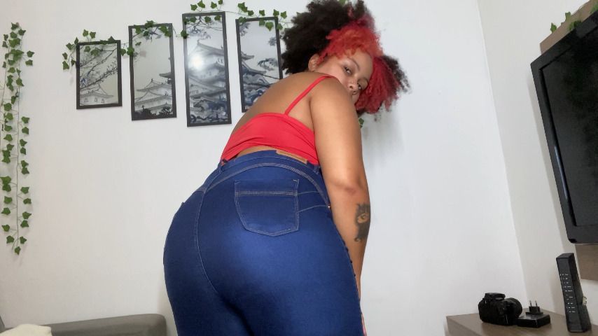 BBW Soda Burp and Fart on Tight Jeans