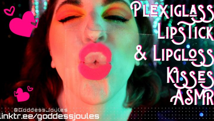 Plexiglass Kisses Lipstick Lipgloss ASMR