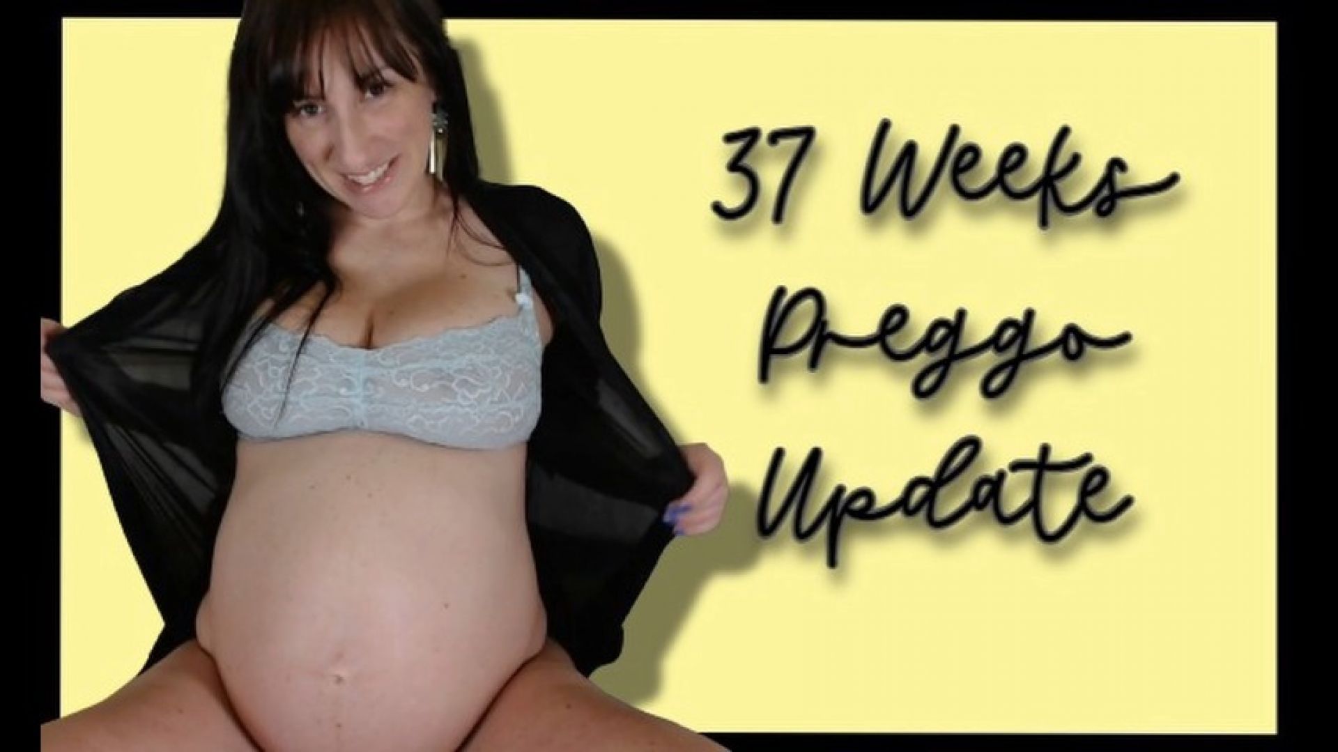 37 Weeks Preggo Update wTopless Massage