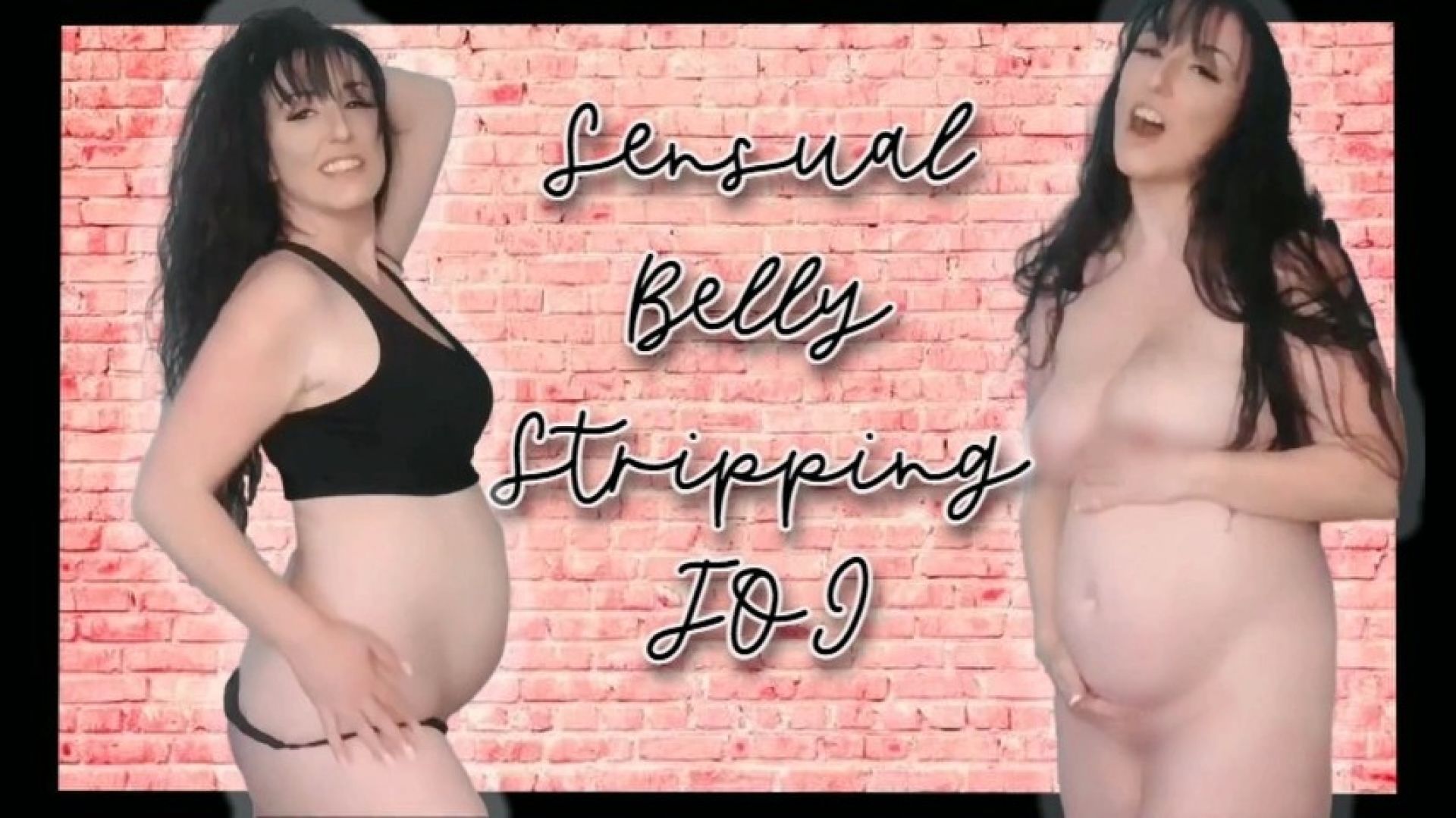 Sensual Belly Stripping JOI