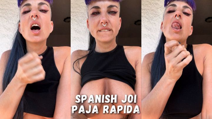 Spanish JOI: Paja Rapida