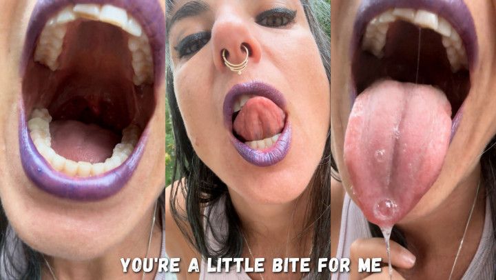 POV Giant Vore - You're a Little Bite for Me