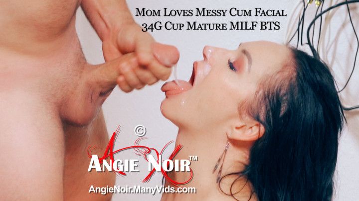 Mom Loves Messy Cum Swallowing Blowjobs