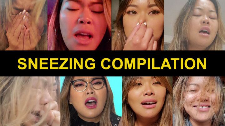 SNEEZING COMPILATION 2019 - SNOT FETISH