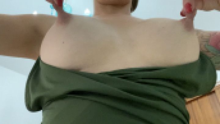 Wank your cock hard over my massive nips