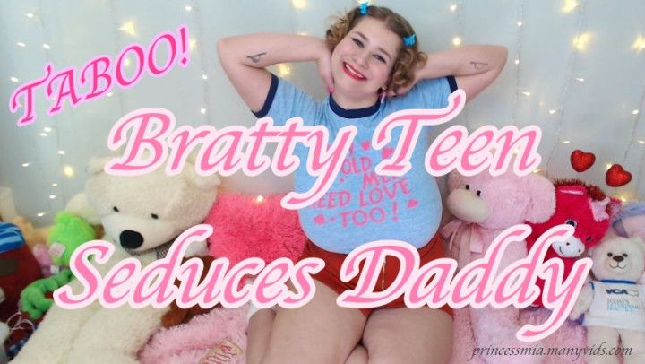 Bratty Teen Seduces Daddy Taboo Roleplay