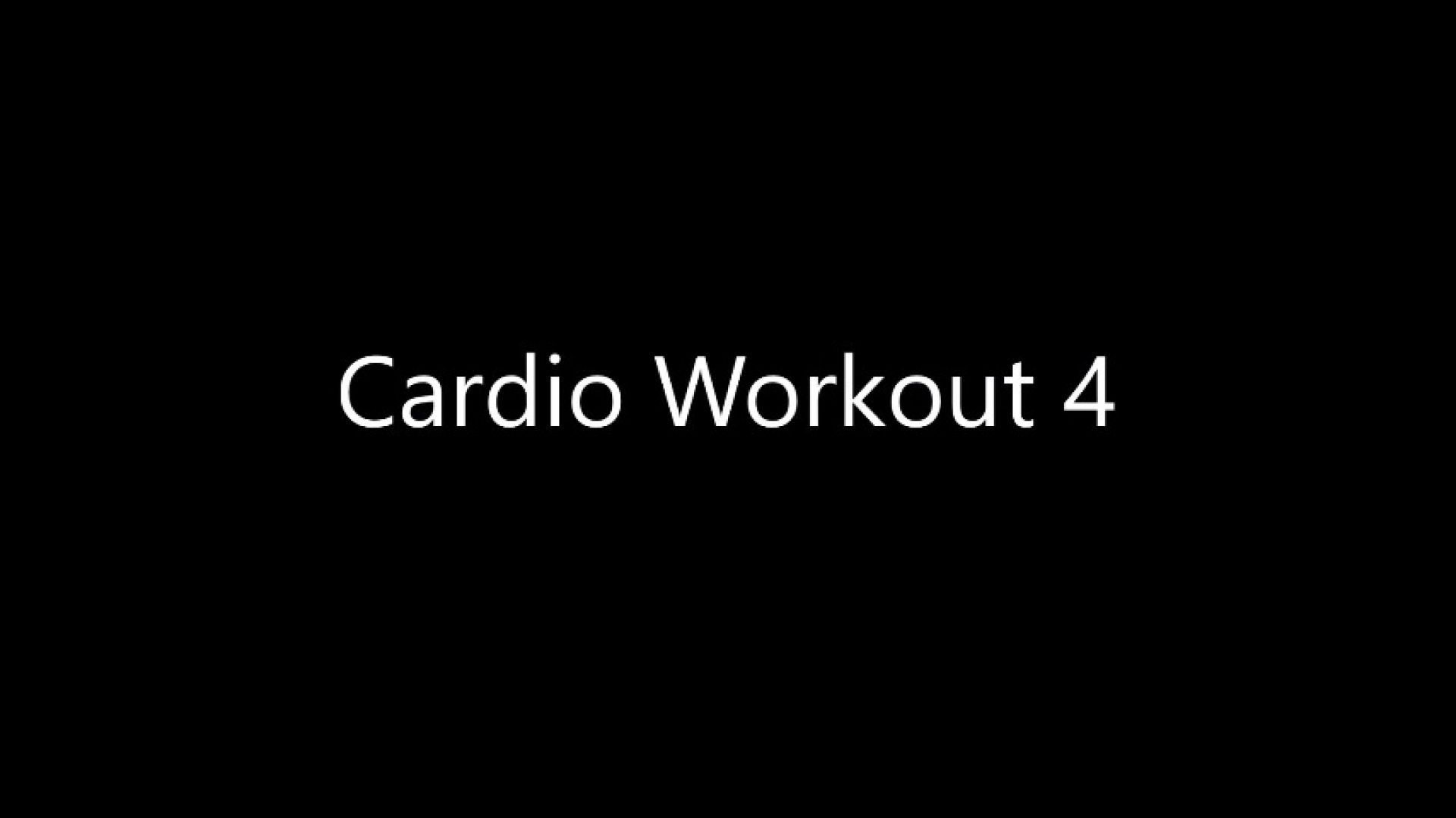 Cardio Workout 4