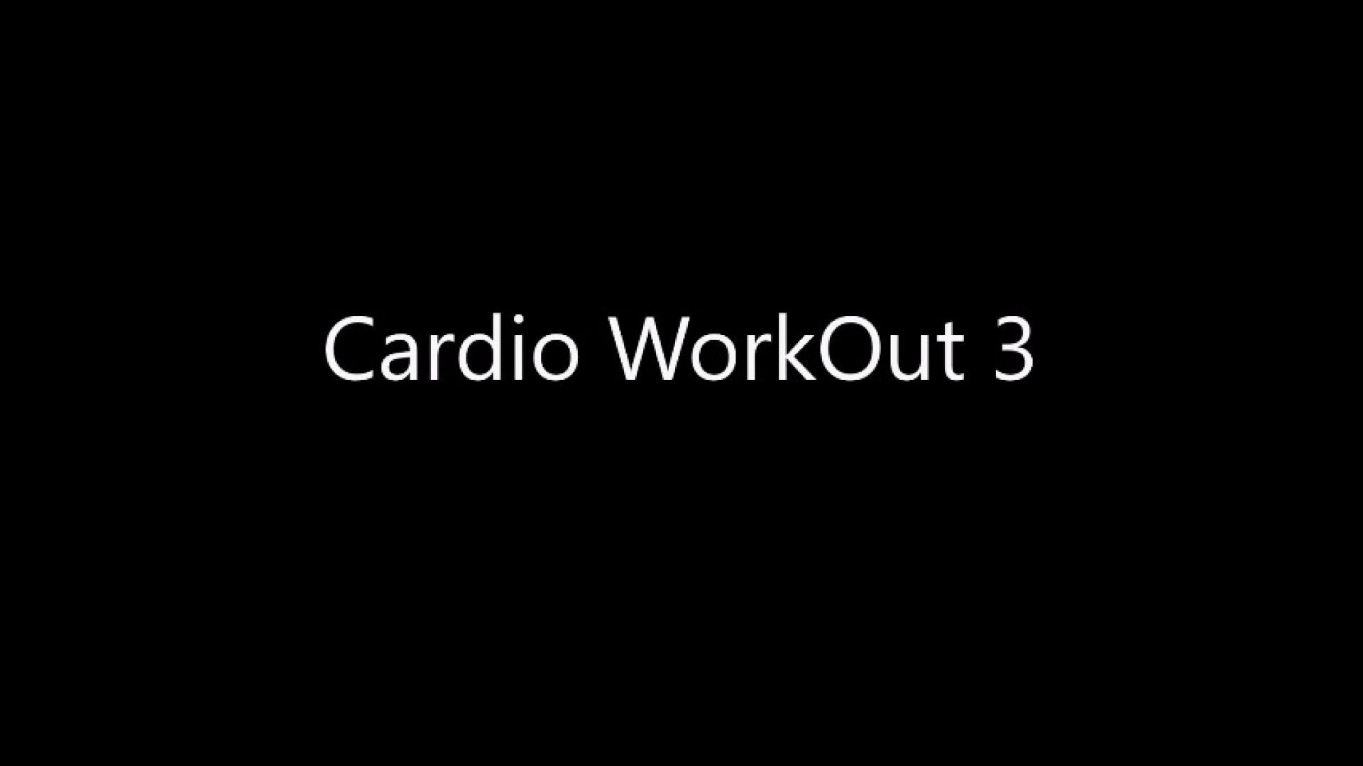 Cardio WorkOut 3