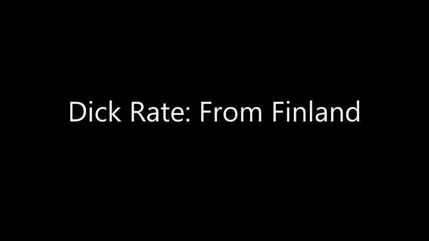 Dick Rate: From Finland