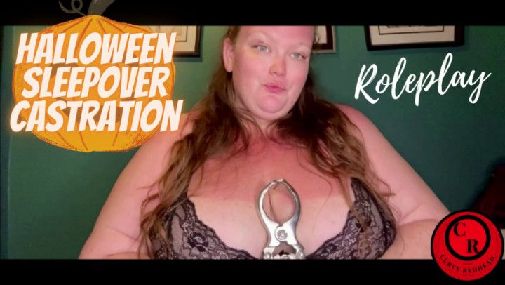 Halloween Stayover Castration - Roleplay