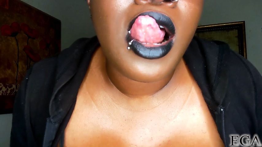 Your hard on for black lipstick