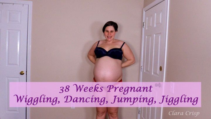 Pregnant Wiggling, Dancing, Jiggling