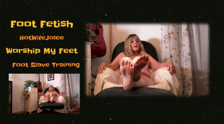 Foot Fetish: Foot Slave Worship Training