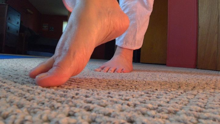 Sensual Bare Foot Worship