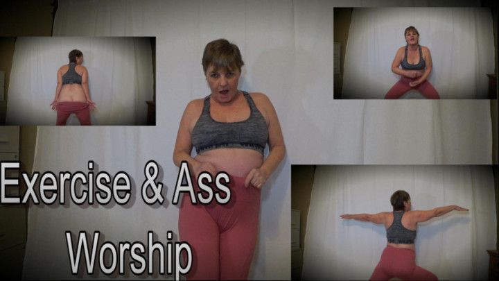 Exercise &amp; Ass Worship with JOI