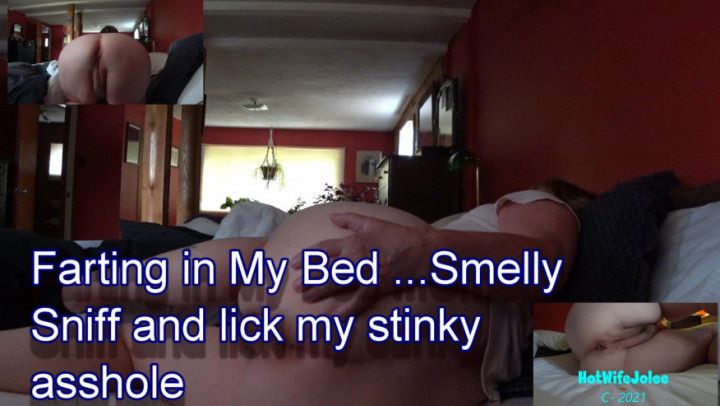 Farting in My Bed Smelly Farts to Sniff