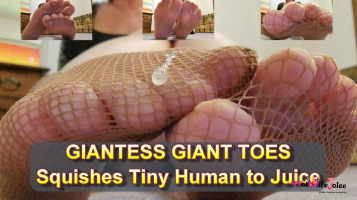 Giantess Giant Toes  Tiny Man Mashed