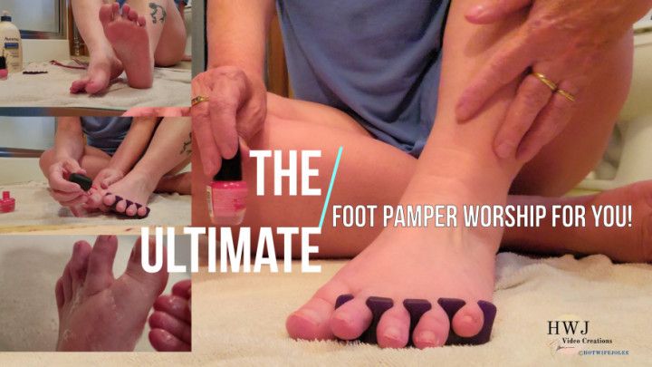 Unwind into Bliss with the Ultimate Foot Pamper Worship