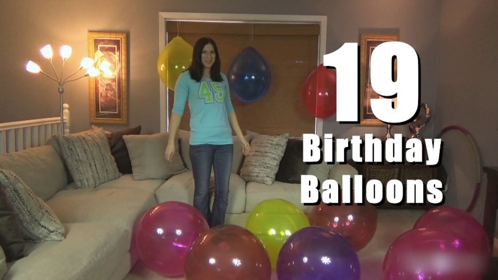 19 Birthday Balloons  - REMASTERED - With Subtitles