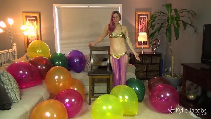 Sexy Genie Pops Big Crystal Balloons