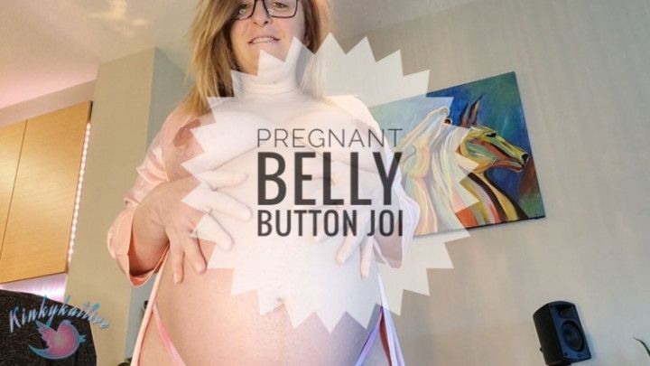 Pregnant Belly Button JOI