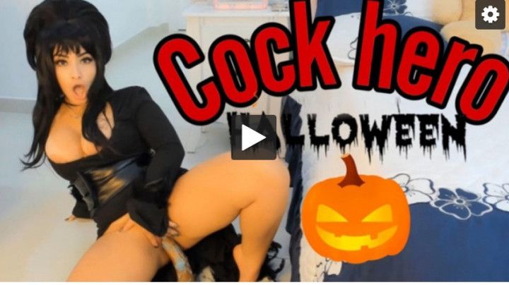 Cock hero evolution jerk off halloween game cosplays