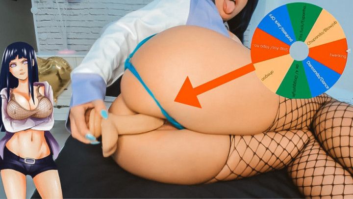 Hinata cosplay wheel of sex game