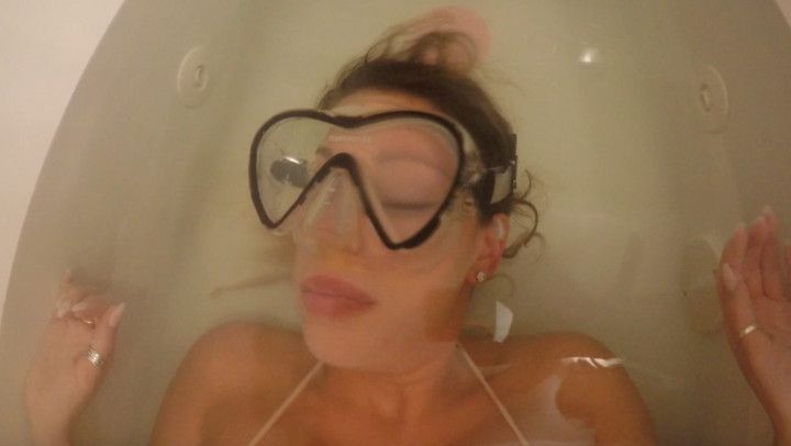 Nikki Brooks Bikini BathTub Ear Bubbles