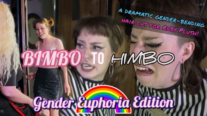 BIMBO  to HIMBO Gender Change Haircut