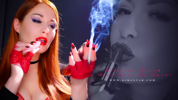 Lipstick Fetish With Lots Of Smoke FHD