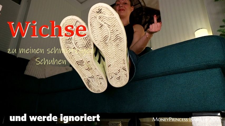 Wichse zu meinen schmutzigen Schuhen und