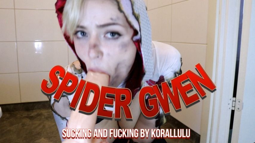 SPIDER GWEN suck and fuck