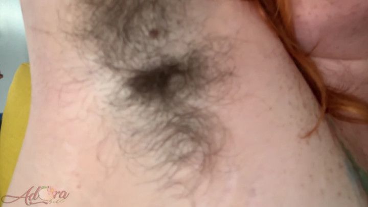 Begging for Cum in My Hairy Armpits