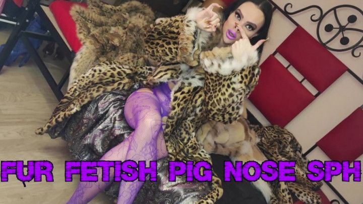Fur Goddess gives cruel verbal humiliation, SPH and pignose